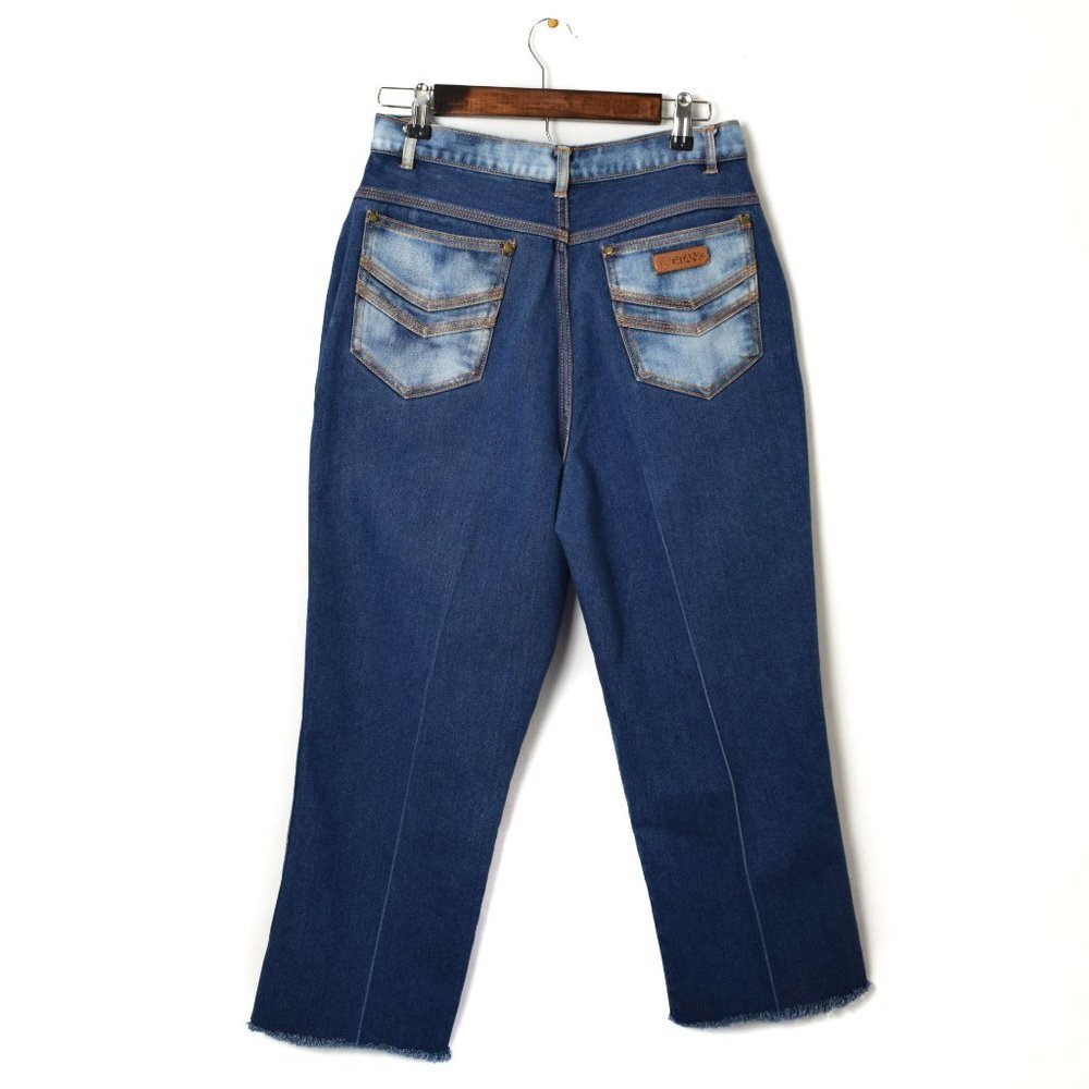 Vintage Gitano High Rise Straight Leg Jeans - Picture 11 of 16